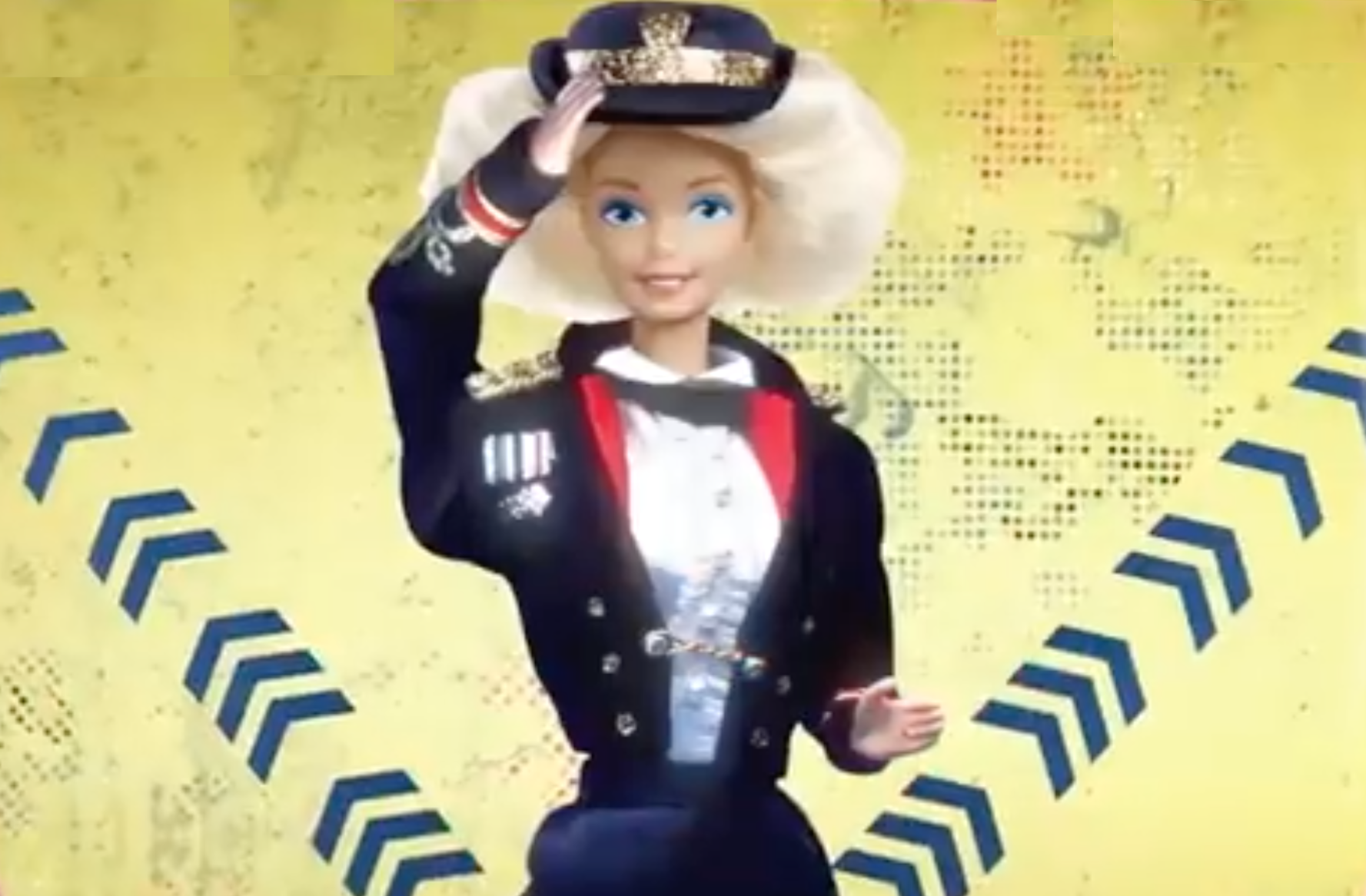 1991: Barbie joins the Navy and Air Force